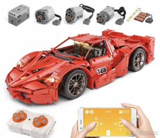 NOVÁ stavebnice auto na ovládání, dílky kompatibilní s Lego - 7