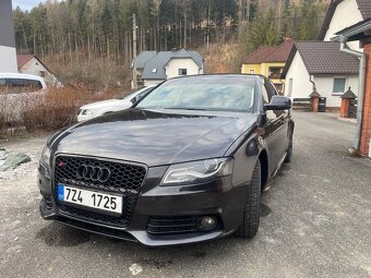 AUDI A4 B8 3.0 TDI S4 LOOK výfuk s el.klapkou hezká výbava - 7