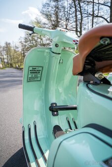 Veterán Piaggio Vespa Scooter VW sidecar (1977) - 7