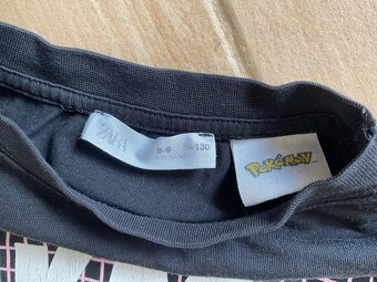 Tričko + Mikina Pikachu- Zara- 122/128 - 7