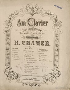 Staré noty a notové zapisy - Straus, Smetana, Grieg atd. - 7