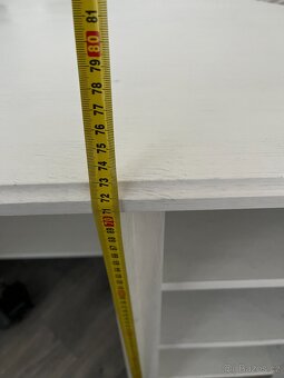 Ikea BRUSALI Rohový psací stůl - bílý OSOBNÍ ODBĚR CHROUSTOV - 7