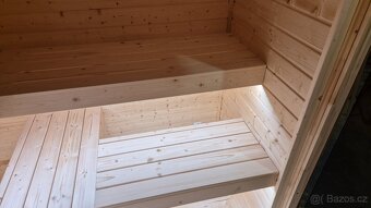 Sauna 200x280cm s předsíní pro 6-8 osob - 7