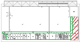 Příbram, pronájem skladové haly 2.462 m2 - 7
