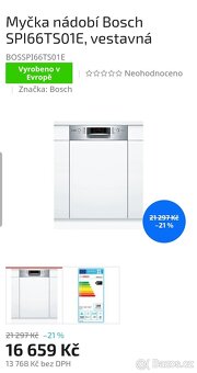 Myčka nádobí Bosch SPI66TS01E, vestavná - 7