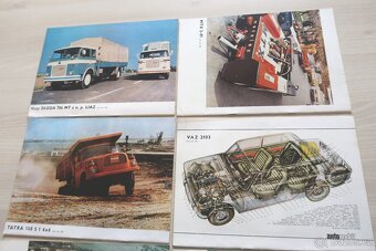 ČASOPIS AUTOMOBIL KOMPL. ROČNÍK 1973 ORIG. DESKY - 7