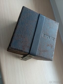 Hodinky REPLAY nenošené,na baterku - 7