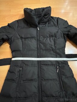Černá péřová bunda, vel. M - 7