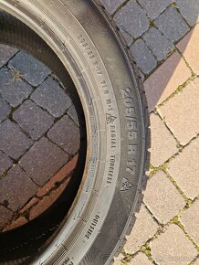 Pneu Continental 205/55 R17 91H , zimní - 7