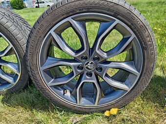 Originál ALU kola Škoda Scala Kamiq R18 + zimní pneu - 7