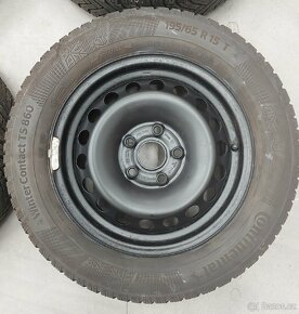 Zimní sada kol (DOT2020) 5x112 R15 Michelin/Conti 195/65 - 7
