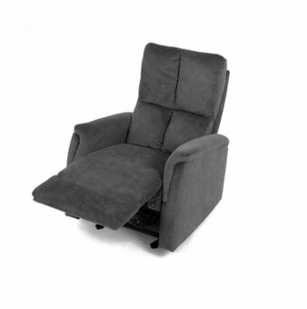 Křeslo s polohováním šedé barvy TV-S8449 GREY2 pro maminky - 7