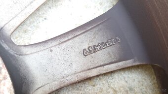 4x ALU disky Volvo 5x108 R16 - SLEVA - 7