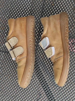 Dětské kožené barefoot boty JONAP Camel vel. 30 - 7