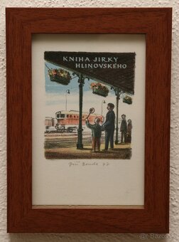 Jiří Bouda - Ex libris železnice - 7