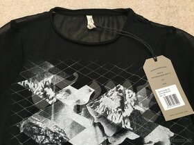 Pepe Jeans černé tričko s dlouhým rukávem, vel. XS - 7