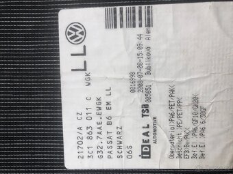 Koberce velur originál VW Passat B6,B7 Top stav - 7