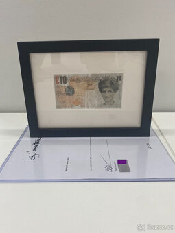 Banksy Di-Faced Tenner, COA Galerie Stevea Lazaridese - 7