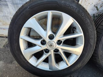 16"letní alu sada 5x114 origo Toyota Auris 2 Avensis Verso - 7