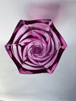 Křišťálová váza Flamenco 29 cm, Bohemia Treasury - 7