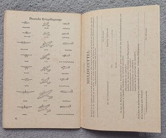 Kniha o letectví Luftwaffe - originál - komplet - 7