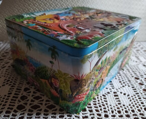 Plechové krabice, + magnetické "London Puzzle Tin" - 7