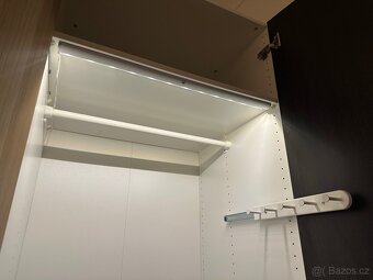 Skříň IKEA PAX s osvětlením 236x74x60 - 7