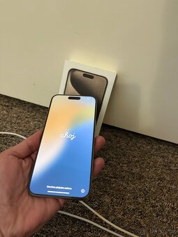Apple iPhone 15 Pro Max 256gb Natural. Top stav, zaruka. - 7