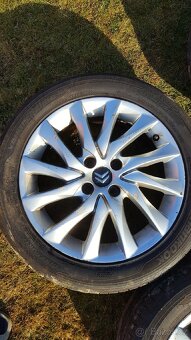 Alu kola Citroën s letními pneu R17 - 7
