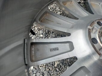 4ks alu disky orig Ford 5x108 R20 + snimače tlaku - 7