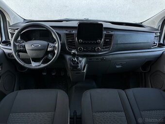 Ford transit custom 2,0Tdci,webasto.1.maj.čr,9míst, DPH, - 7