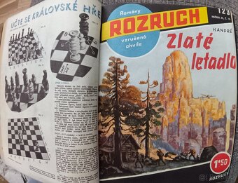 10 x vázaný starý časopis Rozruch 6. - 7