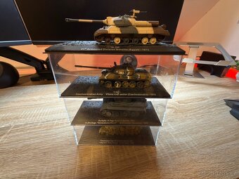 Modely 4 tanků - KOVOVÉ - 7