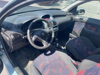 PEUGEOT 206 XS 1.6i 65KW 1 Majitel v ČR - 7