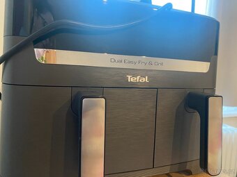 Fritéza horkovzdušná Tefal EY942HE0 Dual Easy Fry XXL černá/ - 7