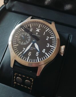 Steinhart Big pilot NAV B UHR 6497 Sapphire - 7