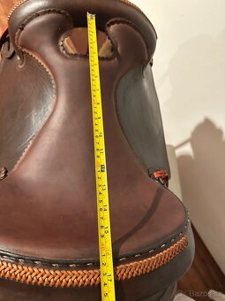 Nové westernové sedlo nové Colonel XL 16” bez hrušky - 7