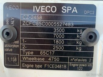 Iveco daily 65C17 nový 3S sklápěč N1 B - 7