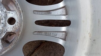 Alu kola 6,5x15 ET38 + letní pneu 195/65-15´´ - 7