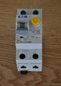 Prodám nové Jističe EATON PL7 16B/3 10kA - 7