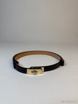 Nový kožený nastavitelný pasek vyrobený v Itálii - 7