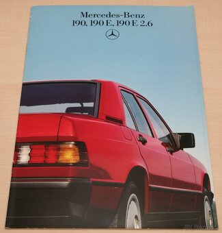 Prospekty Mercedes-Benz 190 W201 (1983/1985/1986) - 7