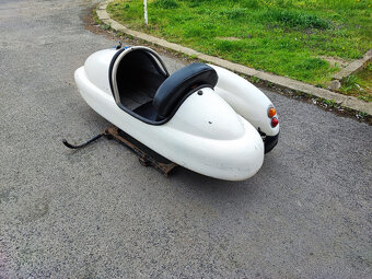 Velorex sidecar bílý - 7