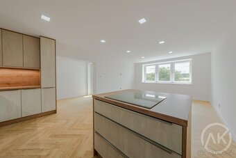 Pronájem luxusního bytu se zahradou, parkováním a velkým skl - 7