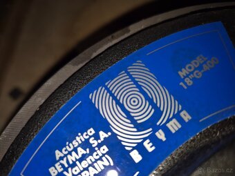 ozvučení PA zn. EDWARD, 2x bass, 4x vrch - 7