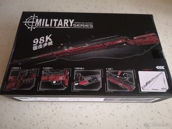 Stavebnice Puška 98K, kompatibilní s LEGO - 7