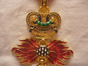 RU Rytířský řád zlatého rouna vyznamenání Rakousko FJI - 7