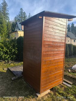 Venkovní masivní WC - 7