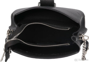 KOŽENA CROSSBODY KABELKA ČERNA - NOVA - 7
