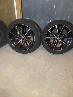 Prodám ALU kola + PNEU R18 Continental - 7